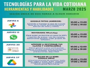 Tecnologías para la vida cotidiana: herramientas y habilidades