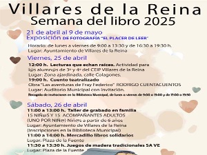 Semana del libro 2025 Villares de la Reina