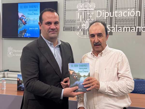 El Área de Cultura de la Diputación publica El río Tormes. Universidad de pesca a mosca, el nuevo libro de Javier de Cabo Sánchez