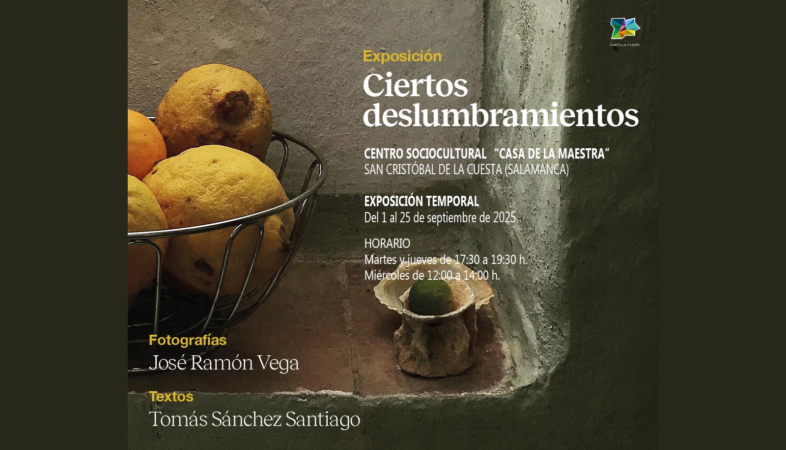 Exposición CIERTOS DESLUMBRAMIENTOS