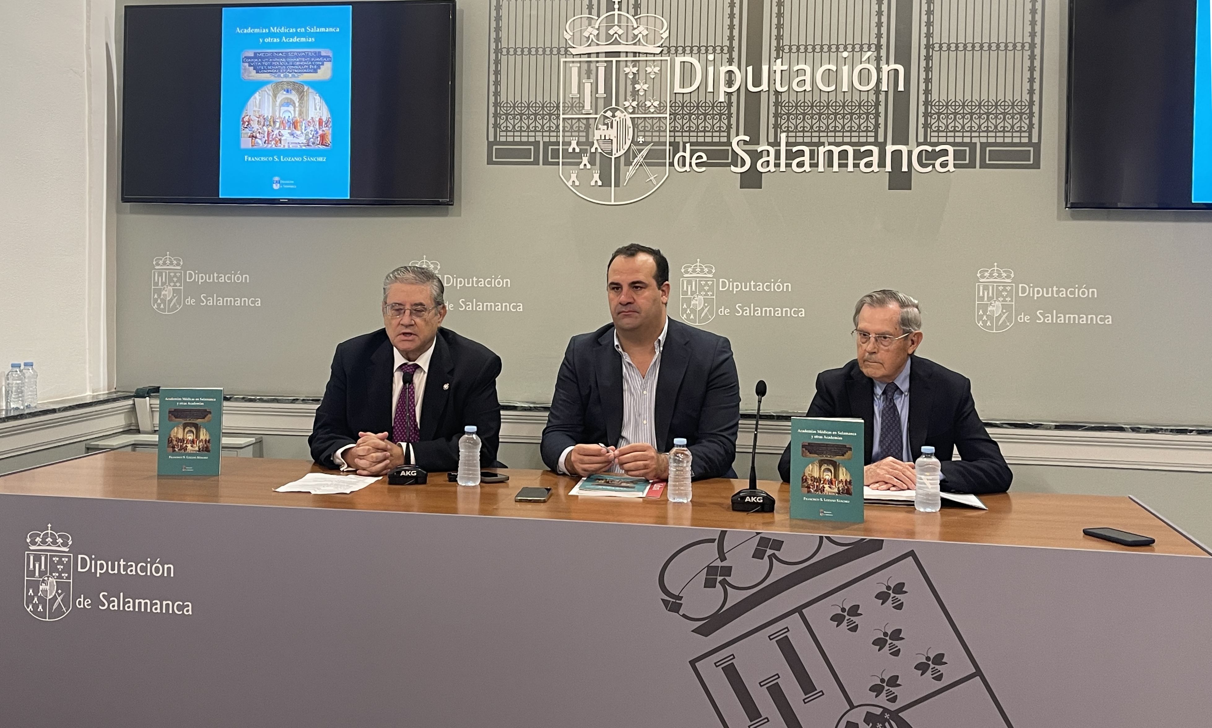 Imagen de la presentación del libro 