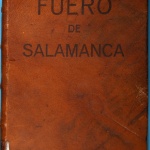 Fuero de Salamanca, publicado en 1877 por la Diputación