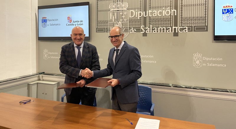 Diputación y Junta impulsan el Fondo de Cohesión para 333 municipios salmantinos