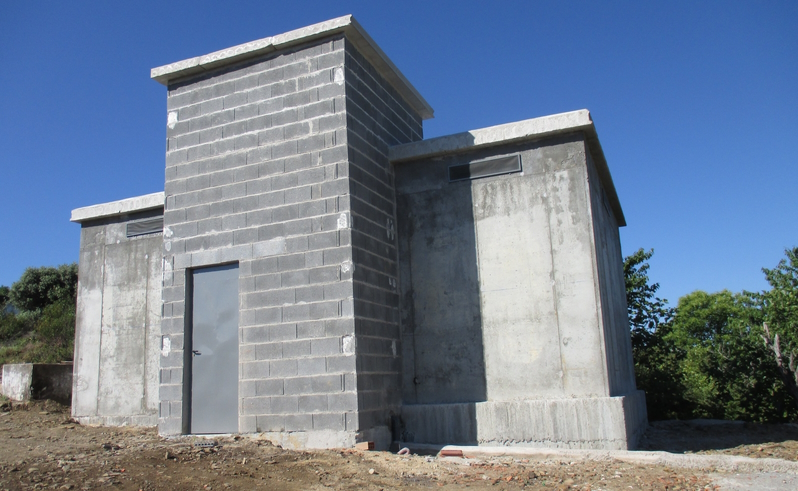 Imagen de un depósito de agua.