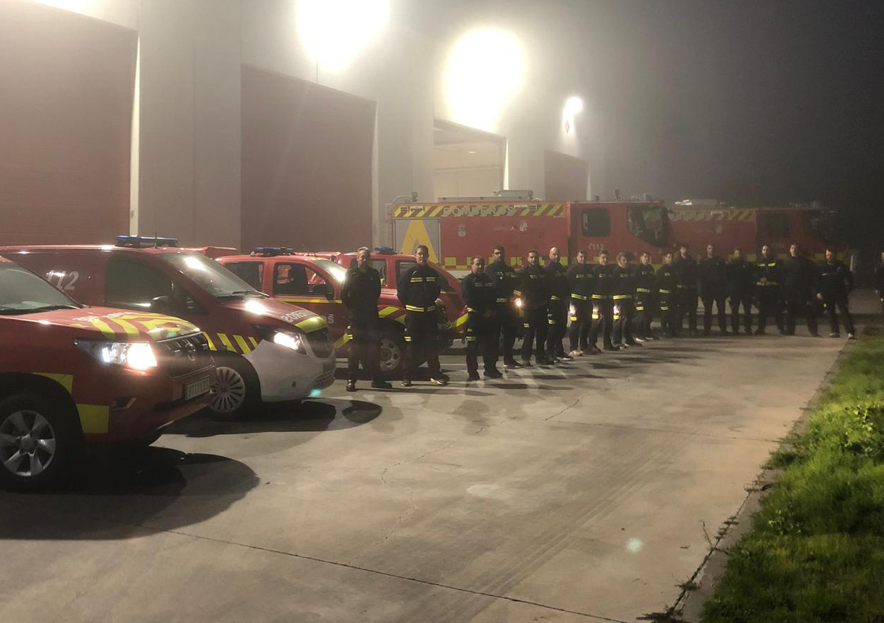 La Diputación de Salamanca envía 6 dotaciones de bomberos con 17 efectivos de toda la provincia a Valencia 