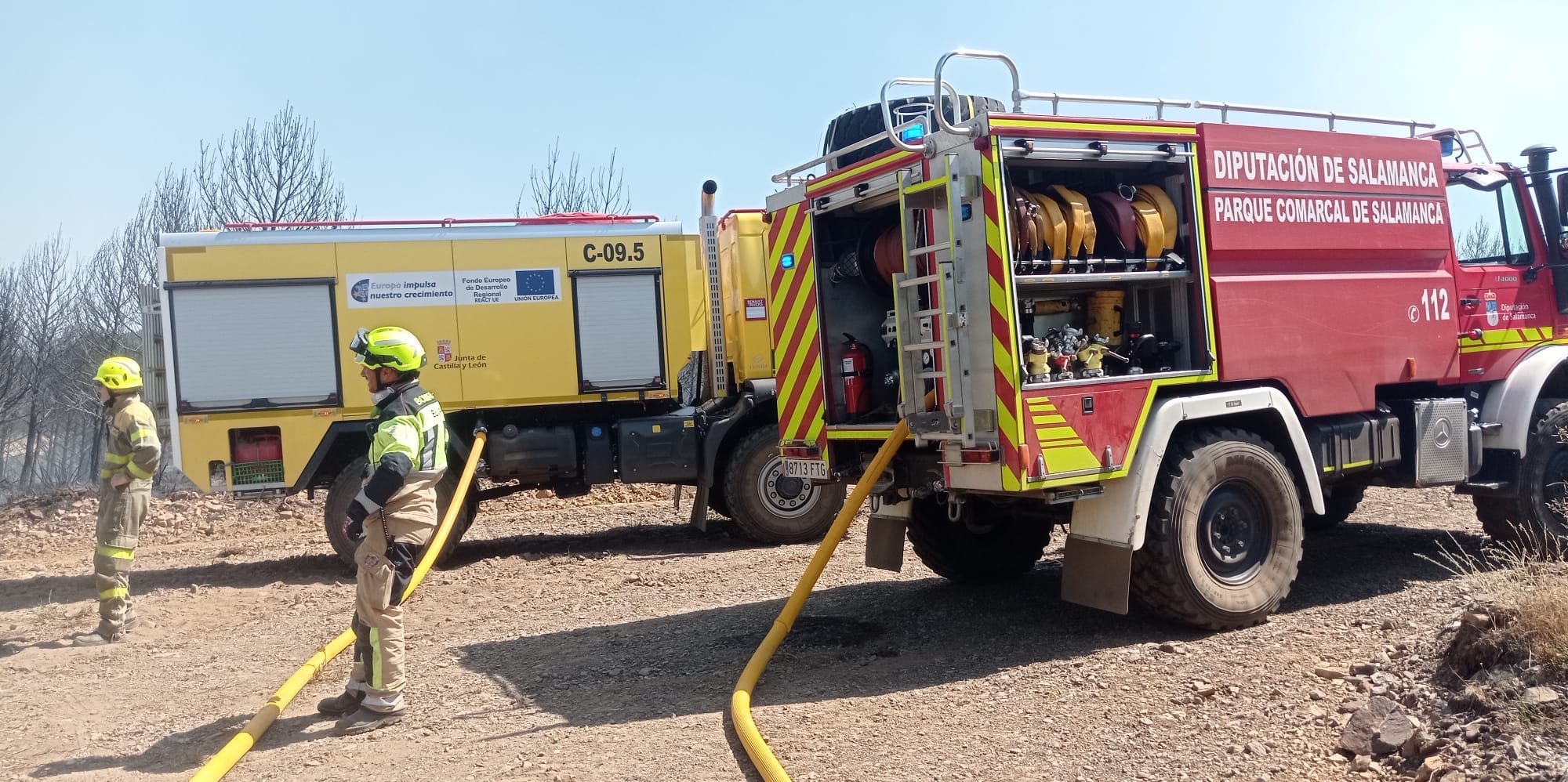 Actuación del SPEIS en La Alberca