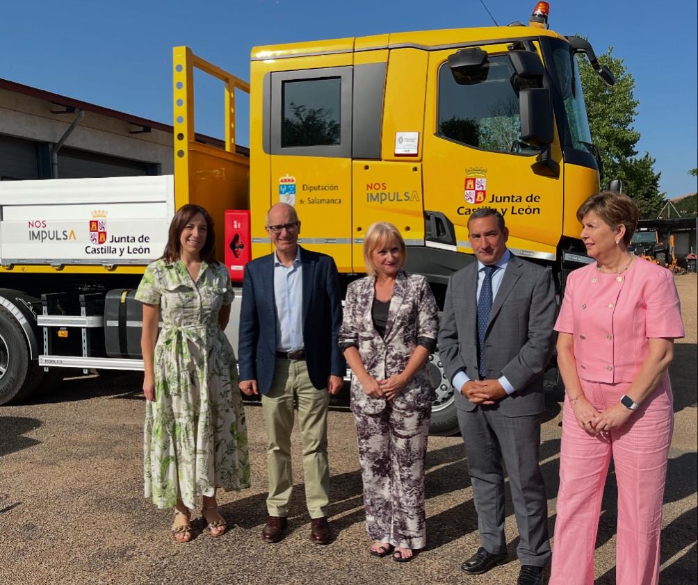 Un nuevo camión multifunción reforzará los trabajos de las brigadas forestales en la provincia