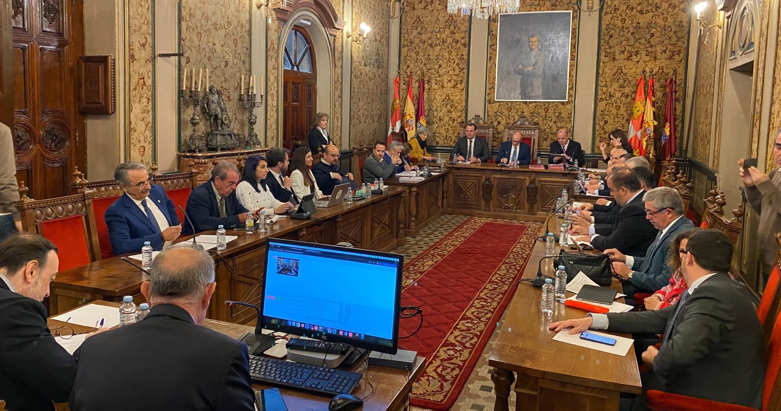 Foto tomada en el pleno ordinario de marzo de 2026