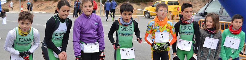 Participantes en Duatlón