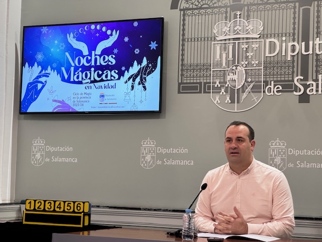 La Diputación de Salamanca presenta la sexta edición del ciclo Noches Mágicas en Navidad, que llegará a 34 municipios en 2025