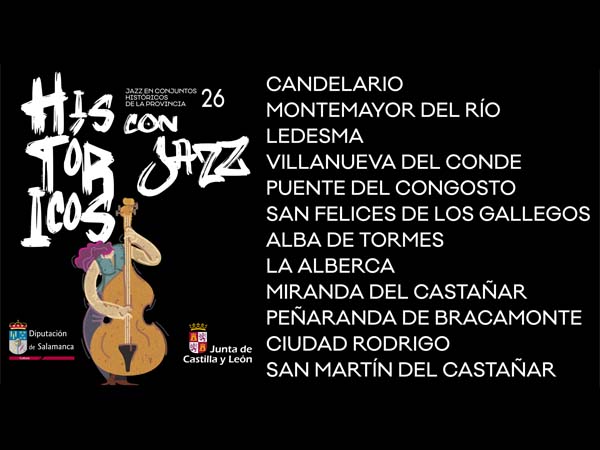 El jazz vuelve a los conjuntos históricos de la provincia con una nueva edición de 