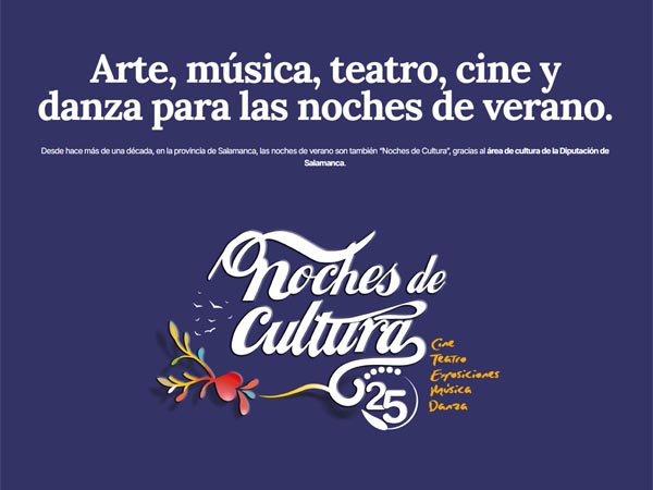 Más de 31.000 espectadores disfrutan de Noches de Cultura 2025 en 74 municipios de la provincia
