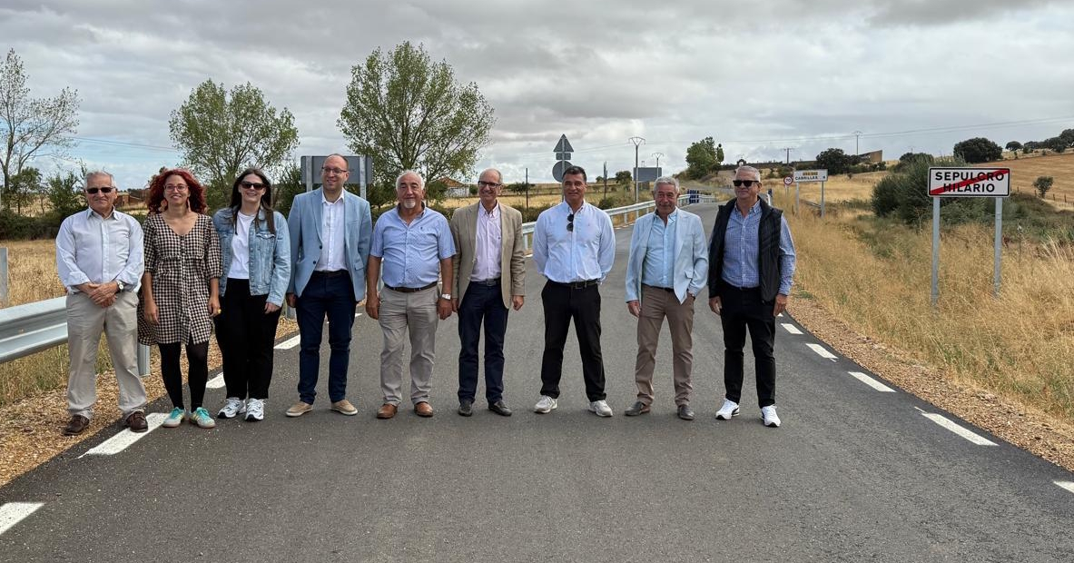 La Diputación invierte 835.000 ¿ en la mejora de la carretera DSA-342 entre Cabrillas y Sepulcro-Hilario