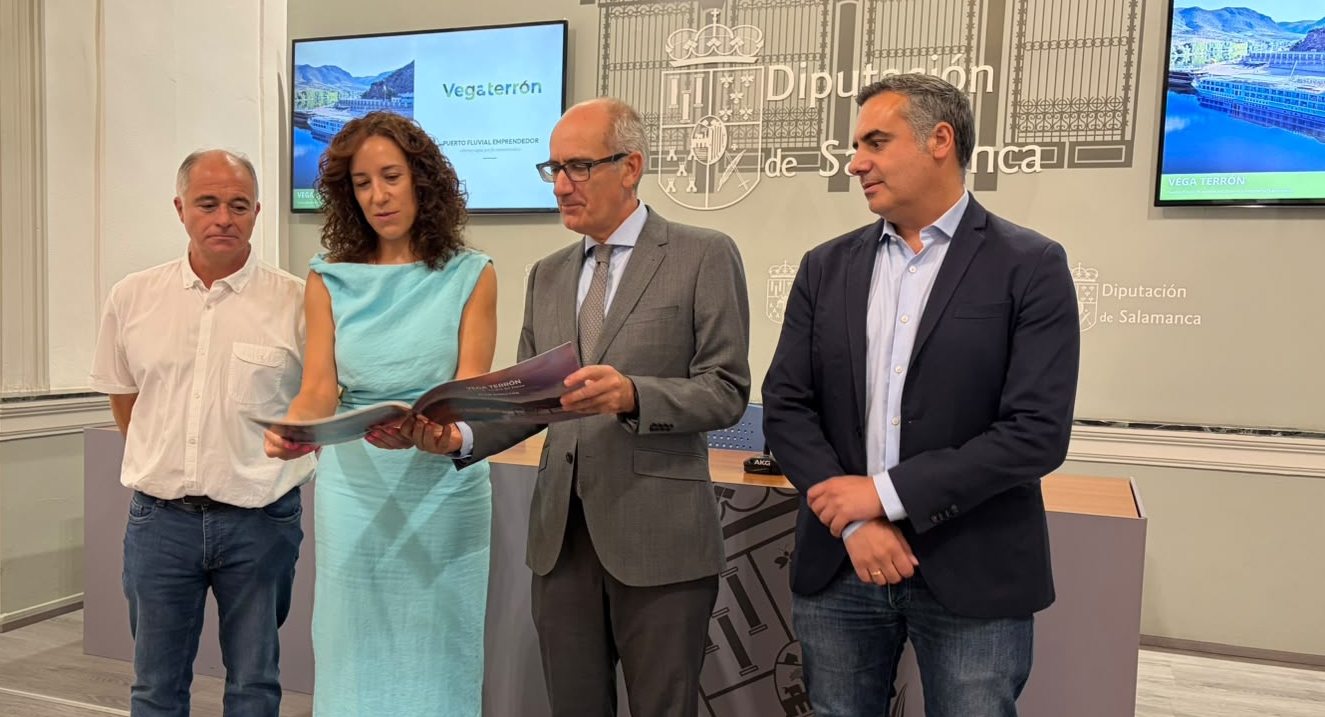 La Diputación recibe 300.000 euros para impulsar Vega Terrón como puerto fluvial emprendedor