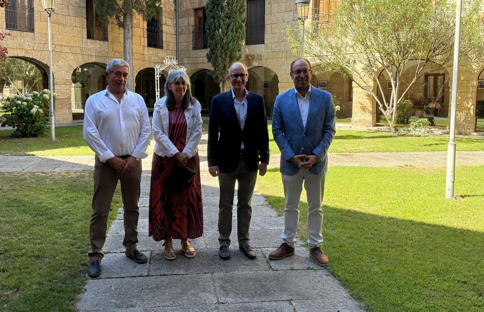 Visita del presidente a la Residencia Mixta de Ciudad Rodrigo