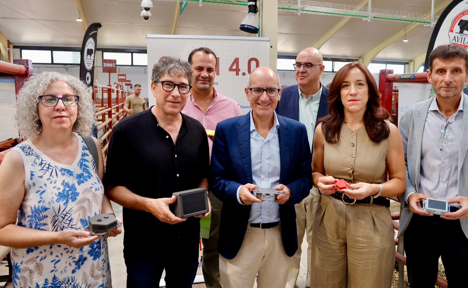 Javier Iglesias en la presentación del Corral 4.0